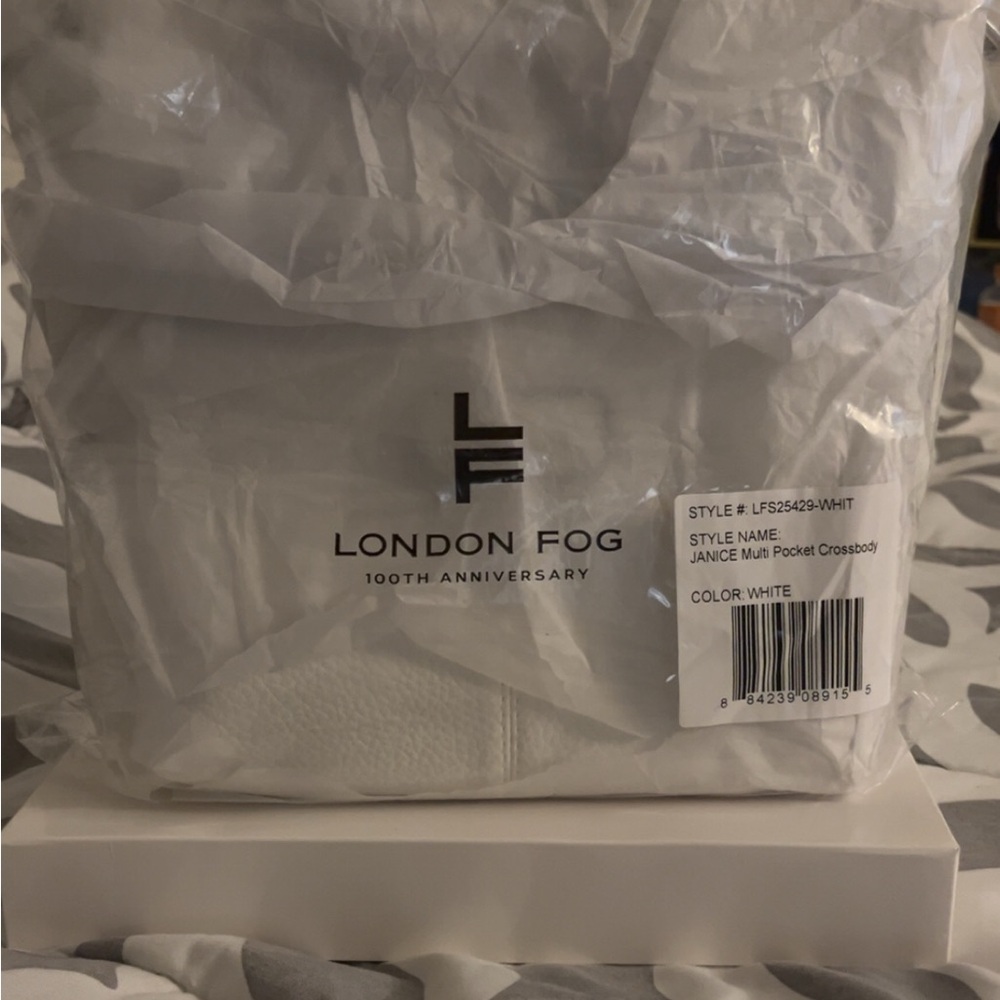 London Fog Classic White Crossbody